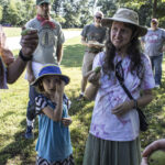 HR 2018-09-30 Trees in the Forest Walkabout 13 Paw Paw Near Old House Cove 03 PawPaw found on the ground