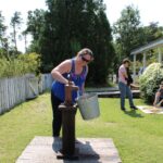 HR Pumping Water the Old Way 1950s pitcher pump